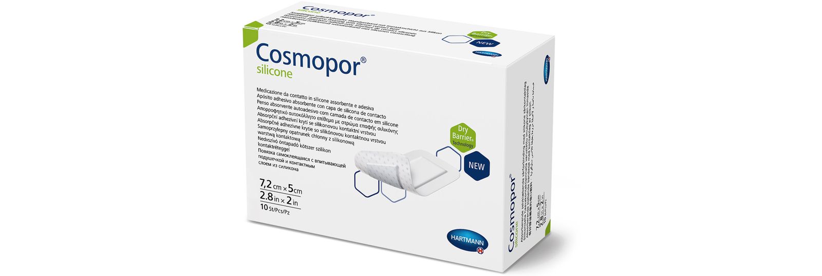 Cosmopor<sup>®</sup> silicone – für Haut mit hohen Ansprüchen