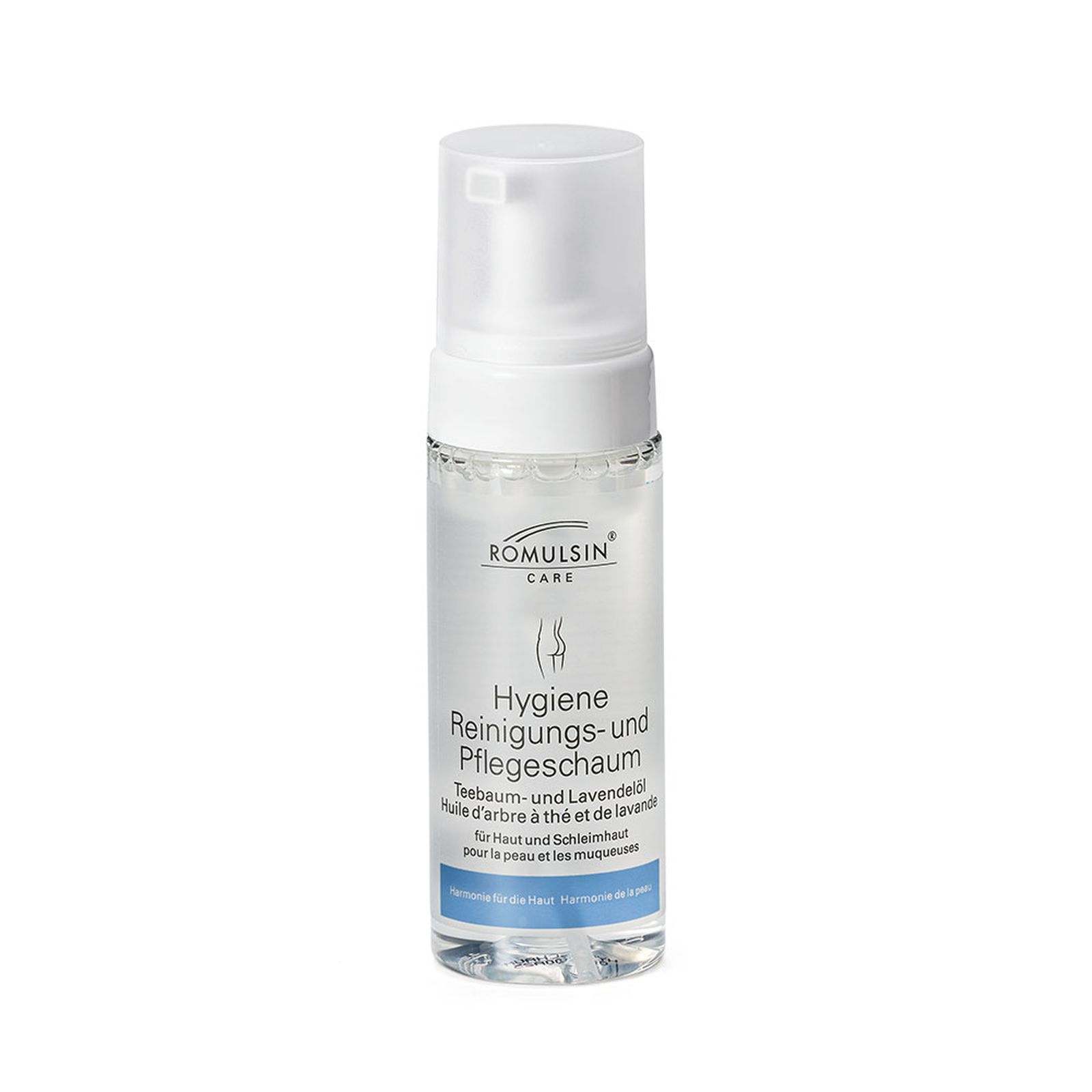 Romulsin® Reinigungs- und Pflegeschaum - Sanfte Pflege und effektive Hygiene mit oder ganz ohne Wasser 