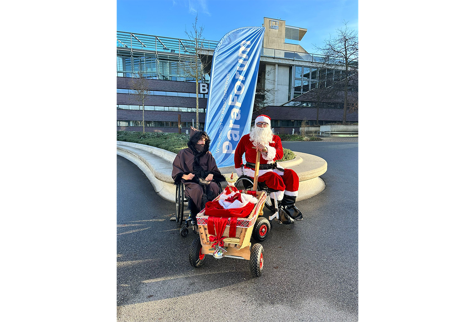 Samichlaus-Besuch im SPZ Nottwil